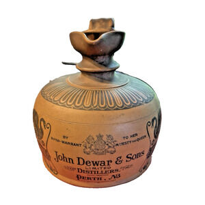 Vintage ROYAL DOULTON Silicon Ware Stoneware John Dewar & Son Whisky Jug ENGLAND